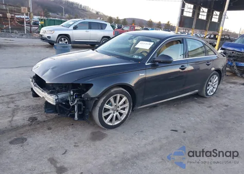 2013 Audi A6 3.0T Premium from USA, damaged, VIN WAUHGAFC3DN004300